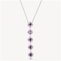 Collana Brosway Donna FANCY MAGIC PURPLE in Argento Zirconia FMP122 - FMP122
